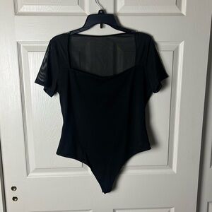 Elegant Black Bodysuit